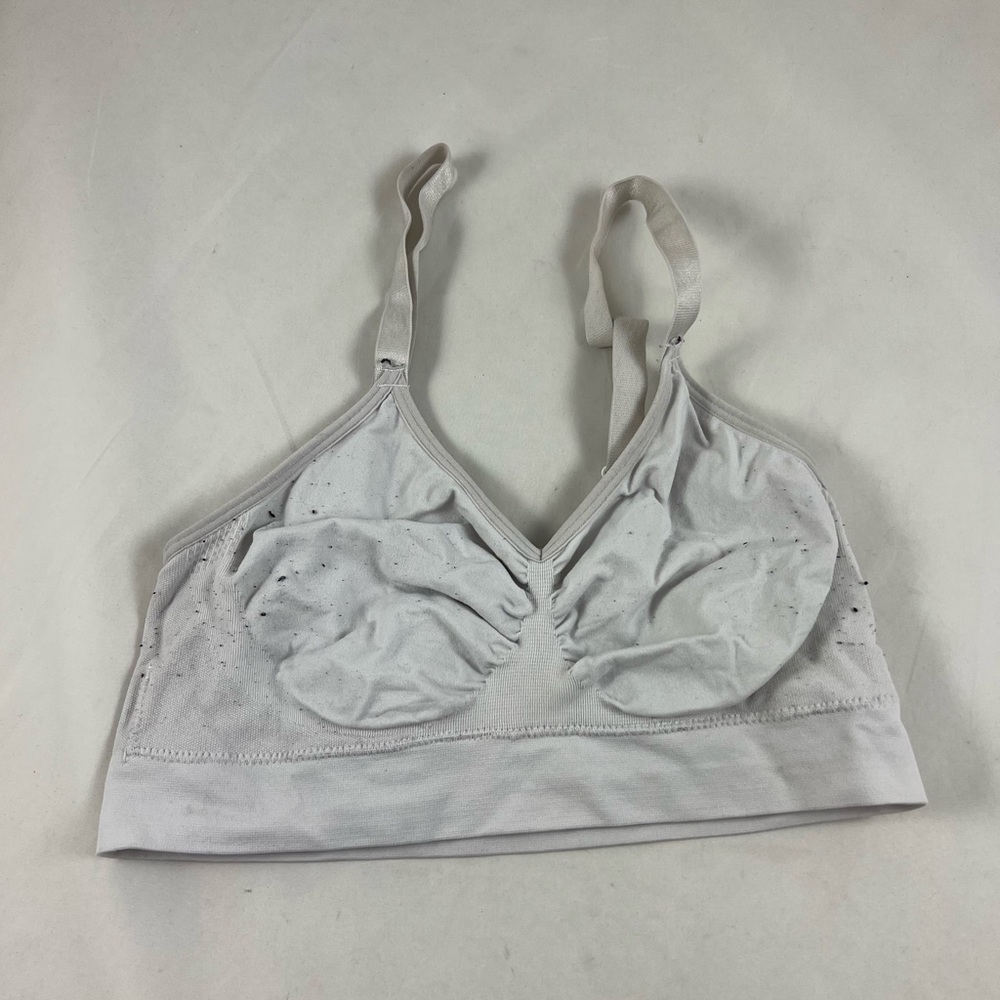 Dream by Genie 1X white seamless sports bra